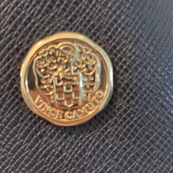 Vince Camuto Leila Handbag Small Tote Navy - Picture 5 of 8